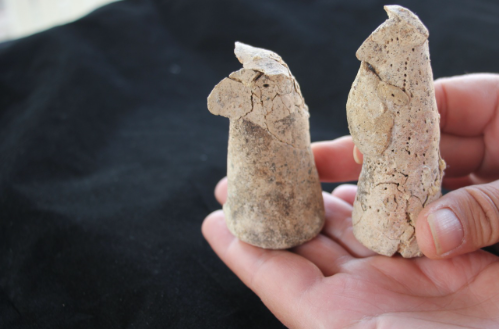 7 min il əvvələ aid keramika fiqurları tapıldı-FOTOLAR