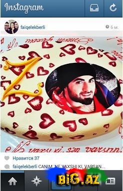 Günay Zauru belə təbrik etdi - FOTO