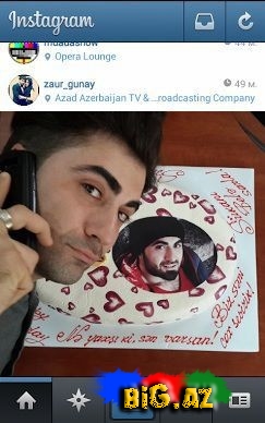 Günay Zauru belə təbrik etdi - FOTO