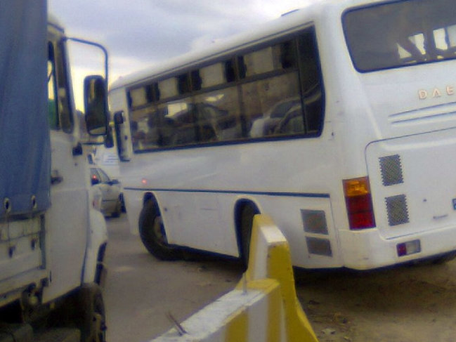 Bakıda QƏZA: Avtobus avtomobillə toqquşdu
