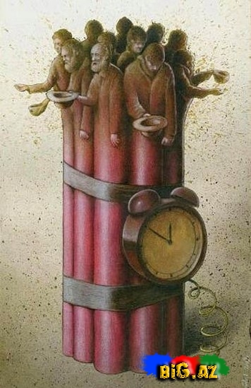 Bu şəkillər insanları düşündürür - FOTO