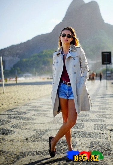 Xanımları şıq göstərən plaş dəbi - FOTO