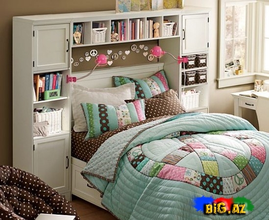 Gənc qızlar üçün valehedici otaqlar - FOTO