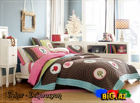 Gənc qızlar üçün valehedici otaqlar - FOTO