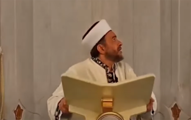 Axundun zəlzələyə reaksiyası diqqət çəkdi - Video