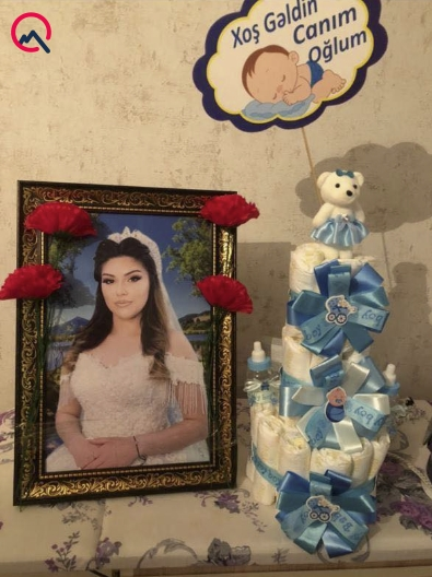 Oğlunu dünyaya gətirdikdən bir gün sonra ölən Aygünün FOTOsu