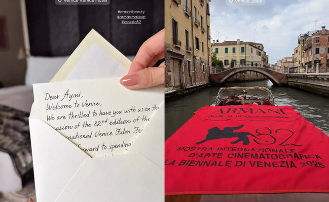 Aynişan Venesiya Film Festivalına dəvət edildi (FOTO)