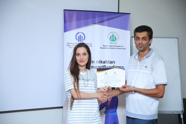 "Qohum nikahları əleyhinə maarifləndirmə" adlı sosial-aktual layihə keçirildi