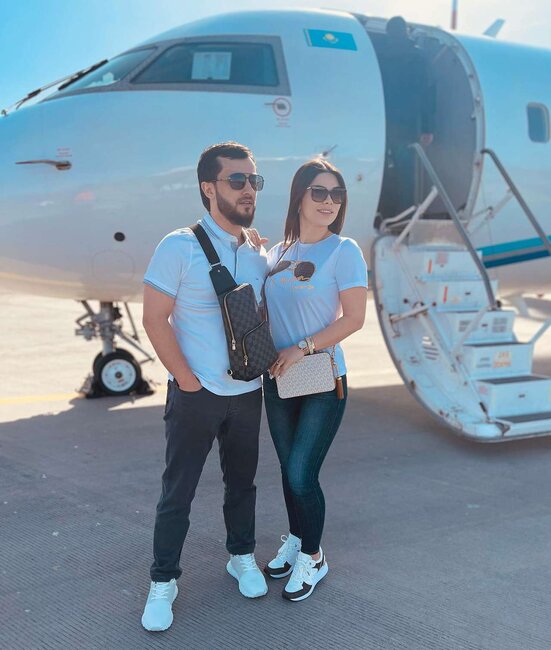 Aysunla nişanlısının başına iş gəldi - FOTO