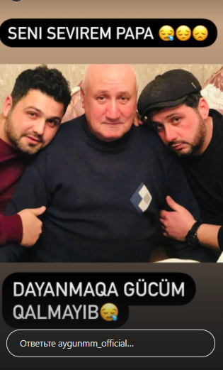 "Dayanmağa gücüm qalmayıb" - Atasını itirən Aygün - FOTO