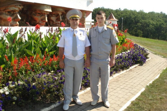 Azərbaycanlı generalın Ukrayna ordusunda vuruşan oğlu yaralandı - FOTO