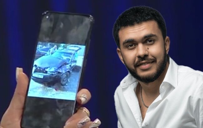 Azərbaycanlı müğənni qəzaya düşdü