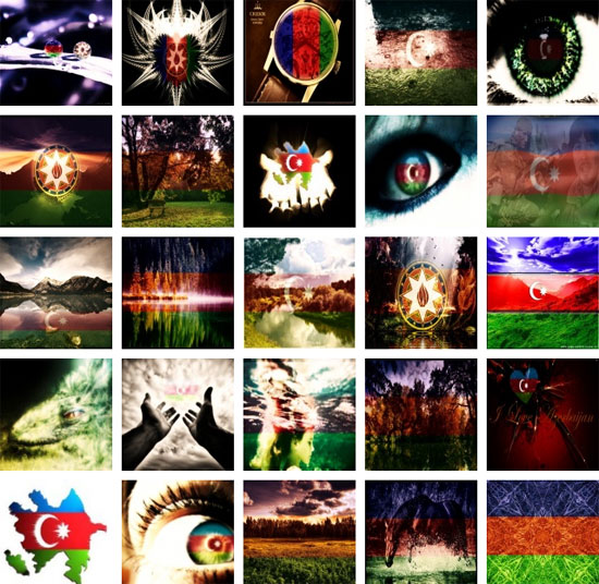 Saytımızın avatar kolleksiyasına 30 ədəd Azərbaycan bayrağına uyğun şəkillər əlavə edildi