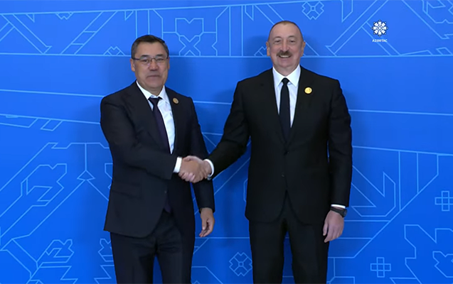 Prezident Xankəndidə qonaqları qarşılayır - Canlı - Yenilənir