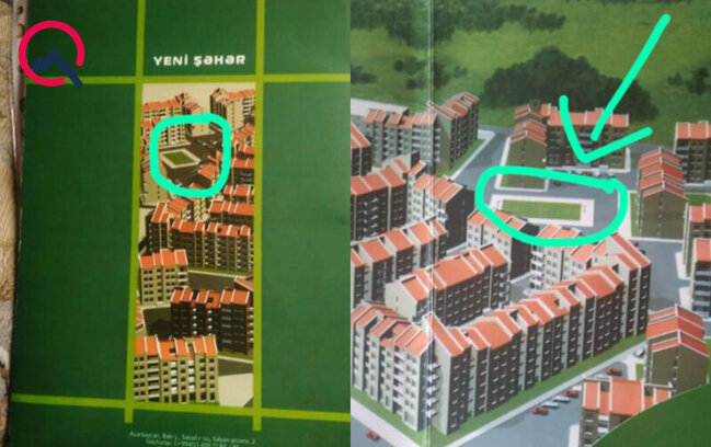 "Bəy Mamed" yaşayış kompleksinin həyətini hasarlayıb özünə villa tikdirir" (FOTO)