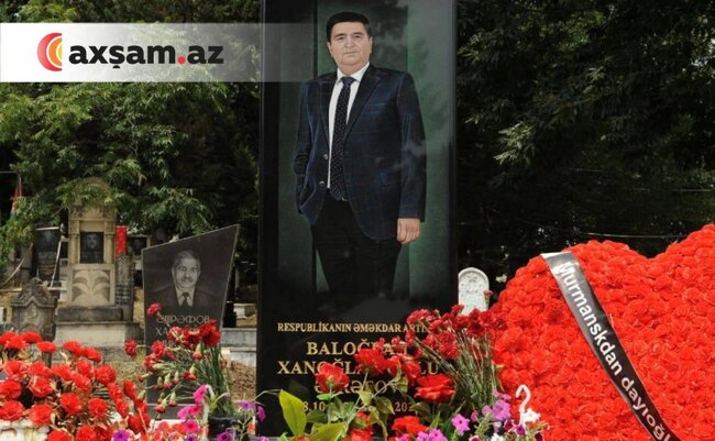 Baloğlan Əşrəfovun məzarı - FOTOLAR