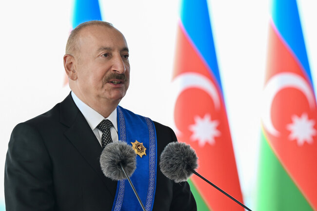 Prezidentlər mətbuata bəyanatlarla çıxış etdi - Fotolar - Yenilənib