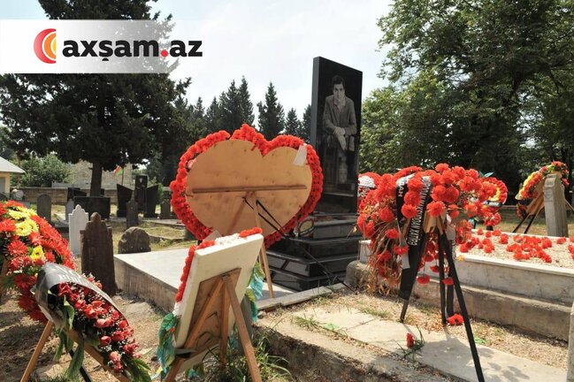 Baloğlan Əşrəfovun məzarı - FOTOLAR