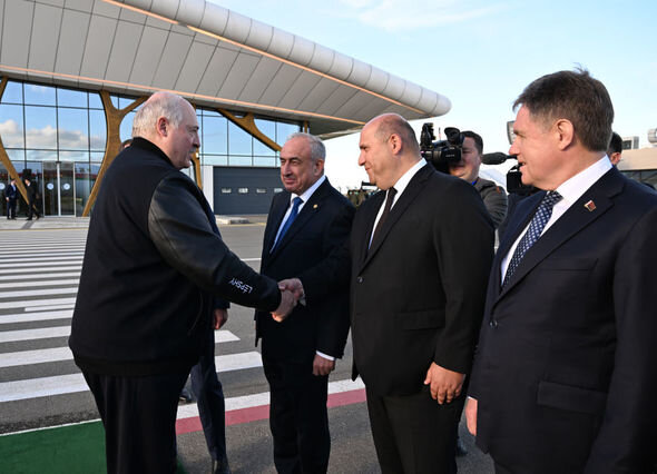 Belarus Prezidenti Aleksandr Lukaşenkonun Azərbaycana dövlət səfəri başa çatıb - FOTO