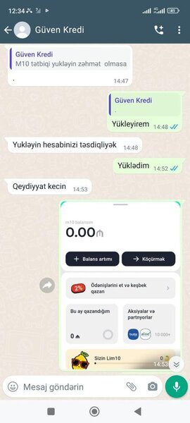 'Guvenkredittaz" müştəriləri aldadaraq kartlarından pul çəkir