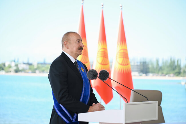 Prezidentlər mətbuata bəyanatlarla çıxış etdi - Fotolar - Yenilənib