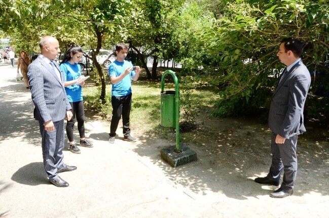 Birgə monitorinqlər Binəqədi rayonunda davam etdirilib