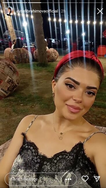 Aktrisa Aysel gözəlliyi ilə HEYRAN ETDİ - FOTOLAR