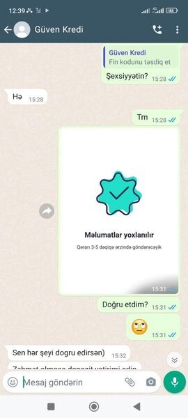 'Guvenkredittaz" müştəriləri aldadaraq kartlarından pul çəkir