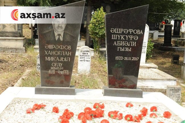 Baloğlan Əşrəfovun məzarı - FOTOLAR