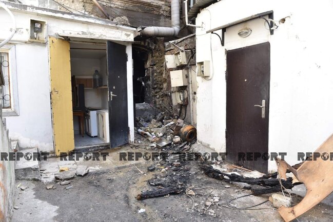 Bakıda partlayış baş verən gecə klubunun hazırkı vəziyyəti - FOTOLAR