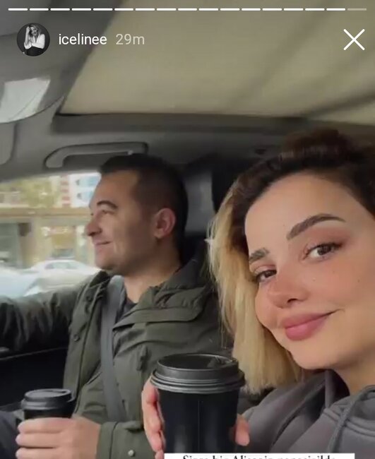 Aparıcı İlkin Həsəni HƏYAT YOLDAŞI İLƏ - FOTO