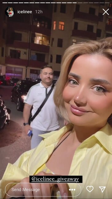 Aparıcı İlkin Həsəni HƏYAT YOLDAŞI İLƏ - FOTO