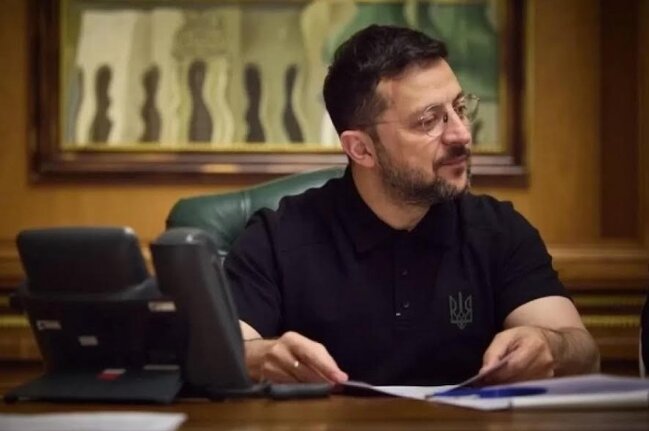 Zelenskinin üzü ilə bağlı İDDİALAR: XƏSTƏLİK, DAVA... - FOTO