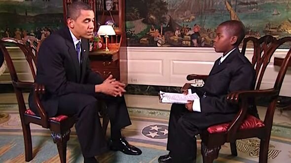 11 yaşında olarkən Obamadan müsahibə götürən jurnalist vəfat edib - FOTO