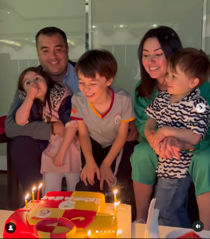 Safura qızı və həyat yoldaşı ilə - FOTO