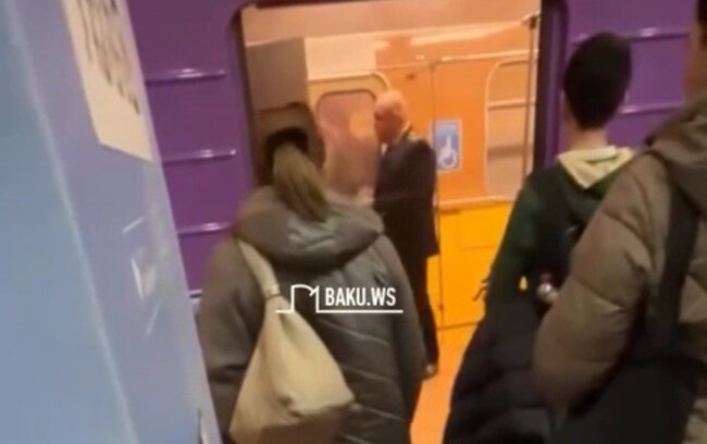 Bakı metrosunda günün ikinci hadisəsi - Video-Yenilənib