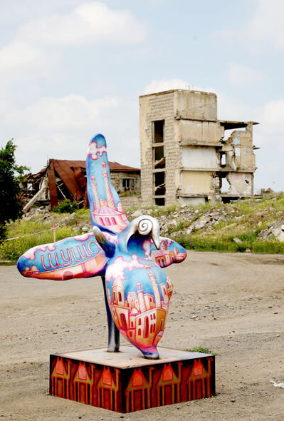 Qarabağda "Xarı bülbül" maketləri ərsəyə gətirilib - FOTO-VİDEO