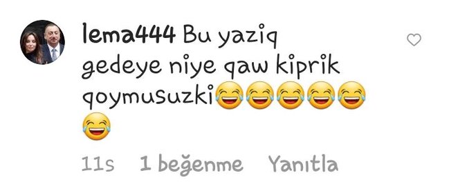 Təranə Qumralın kürəkəni ilə bu FOTOsu TƏNQİD OLUNDU: Qaş, kiprik...