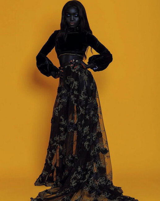 Nyakim Qatveç - Moda dünyasında rezonans yaradan "Qaranlıq Kraliçası" - FOTOLAR