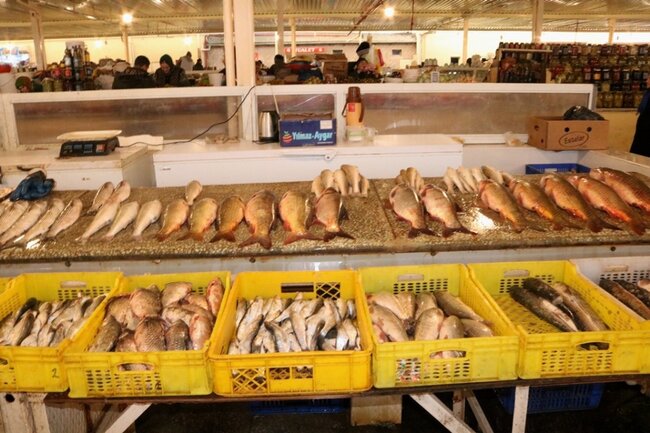 Bayram öncəsi balıq bazarında canlanma: "Kütümə tələbat artıb, qiyməti bahaşıb" - FOTOLAR