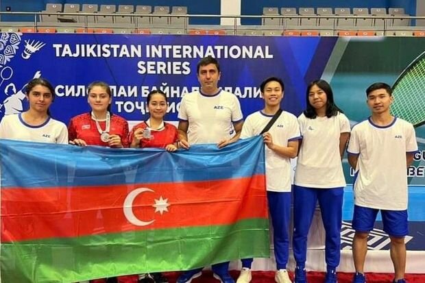 Azərbaycan badmintonçularından beynəlxalq turnirdə üç medal
