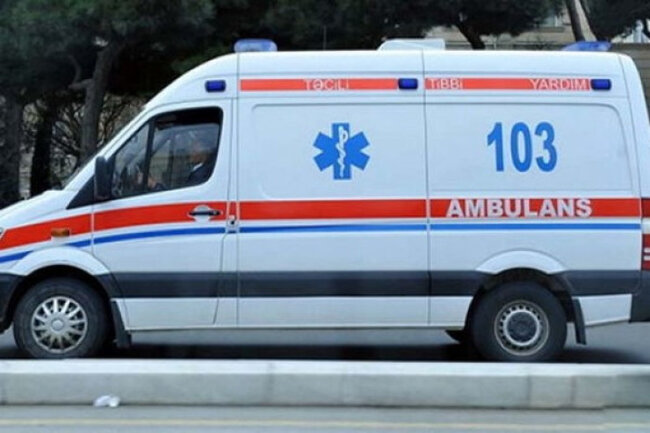 Bakıda ambulans piyadanı vurub öldürdü