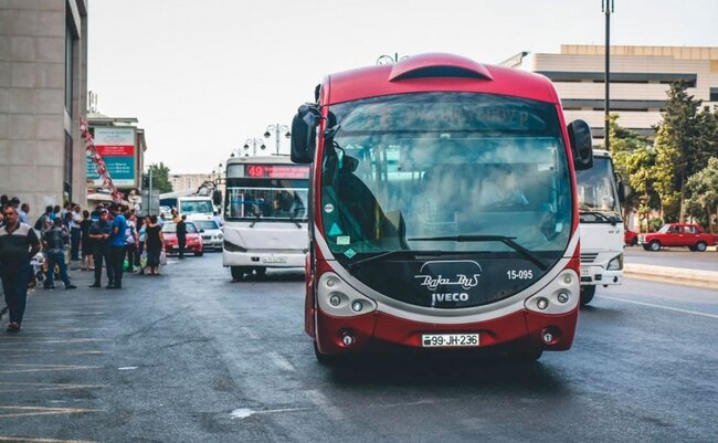 DİQQƏT: Bu istiqamətdə avtobusların hərəkəti müvəqqəti dəyişdiriləcək