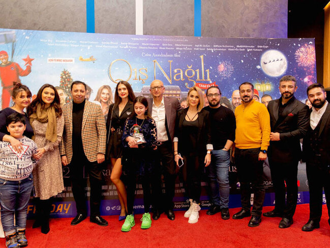 CinemaPlus-da "Qış nağılı" Azərbaycan filminin təqdimatı keçirilib - VİDEO - FOTOlar