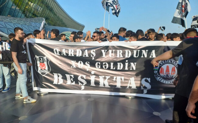 "Beşiktaş" Bakıya gəldi