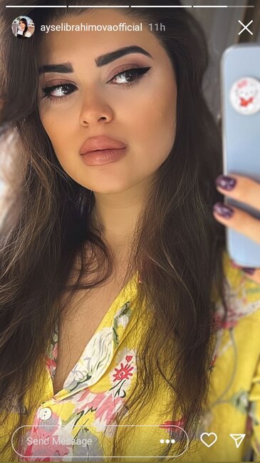 Aktrisa Aysel gözəlliyi ilə GÖZ OXŞADI - FOTO