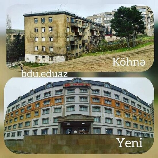 BDU-nun yeni yataqxanasının fotosu yayıldı