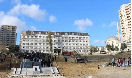 BDU-nun yeni yataqxanasının fotosu yayıldı
