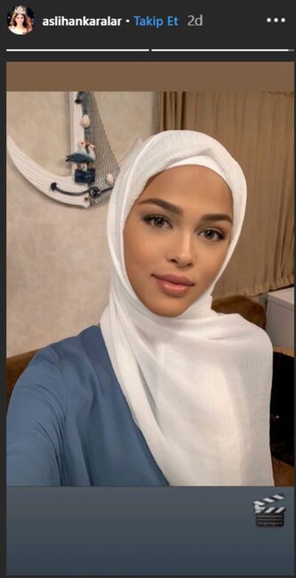Məşhur model hicaba keçdi - FOTO