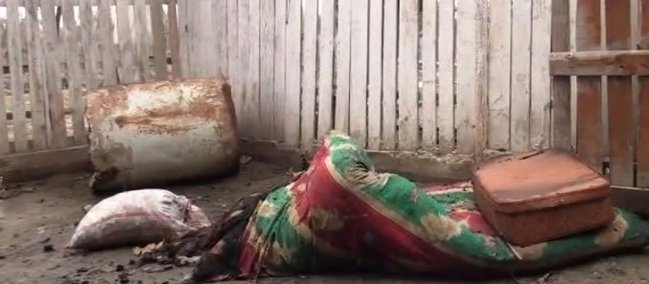 Azərbaycanda ev yandı: Yaralı var - VİDEO